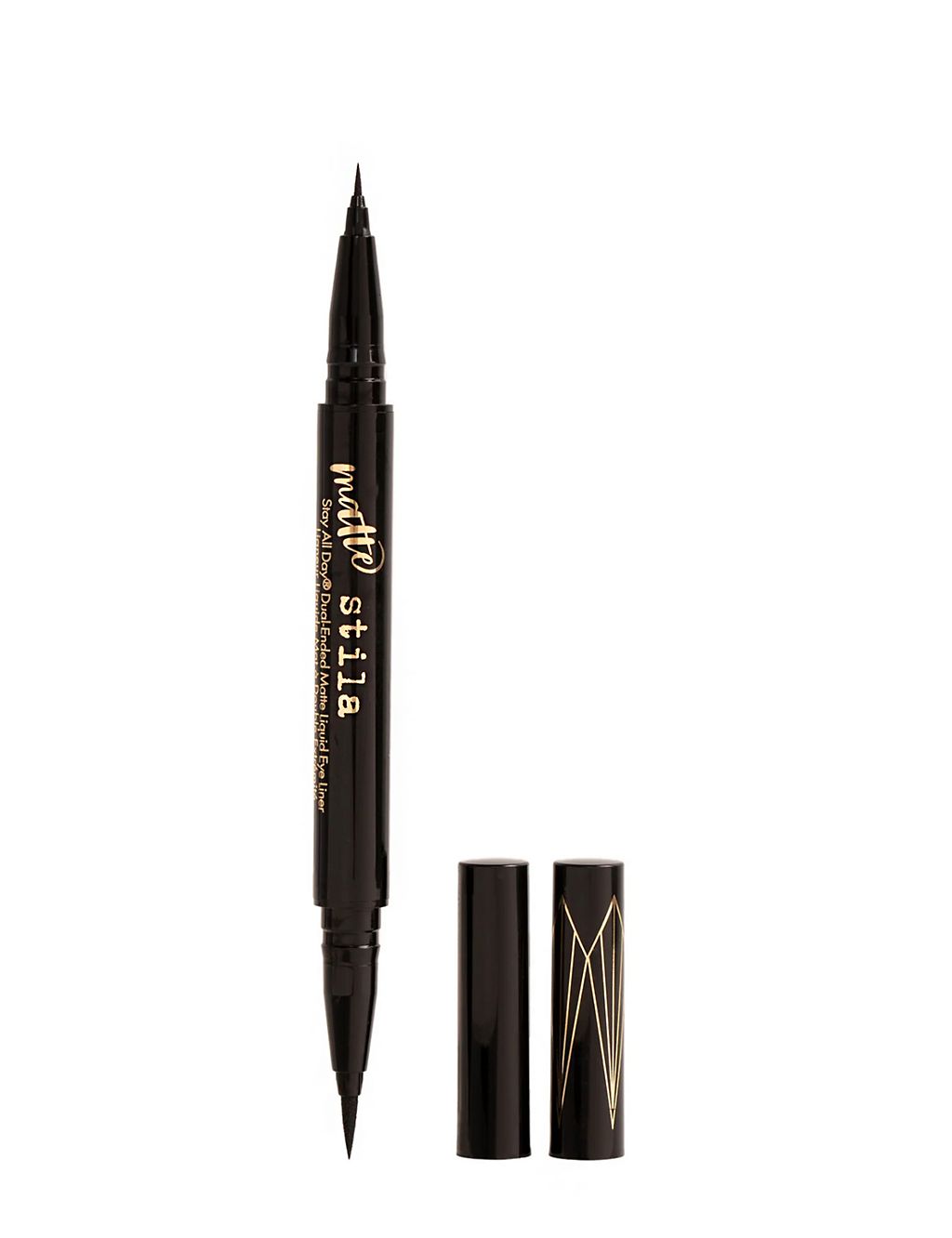 Stay All Day® Dual-Ended Matte Liquid Eye Liner - Intense Black 1ml 1 of 2