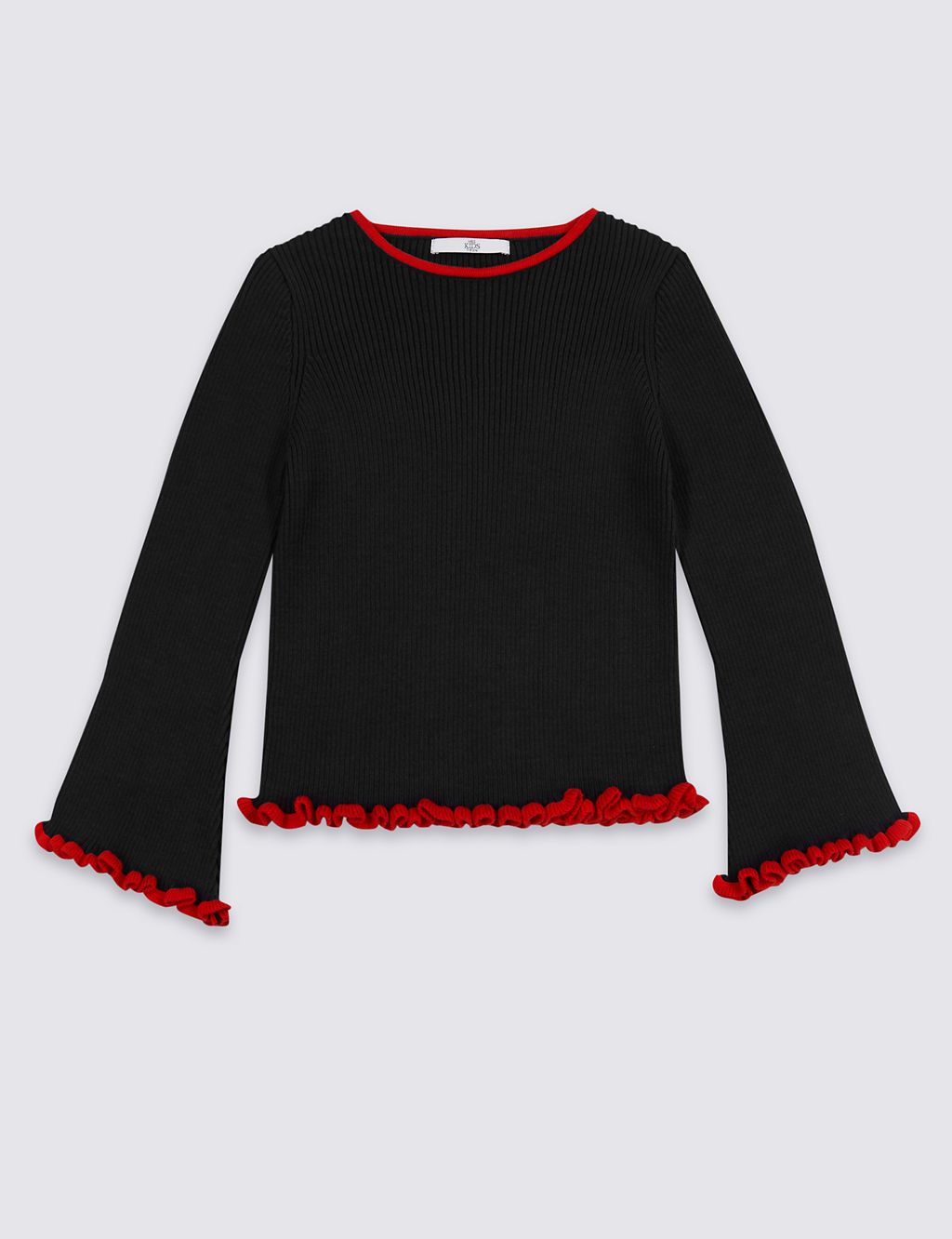 StayNEW™ Pure Cotton Jumper (3-16 Years) 1 of 3