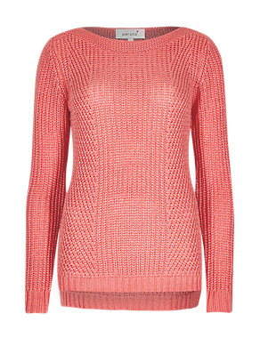 Stepped Ribbed Jumper Image 2 of 4