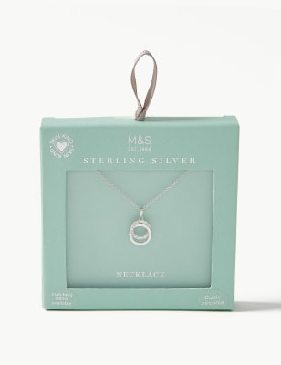 Marks and sale spencer silver necklace