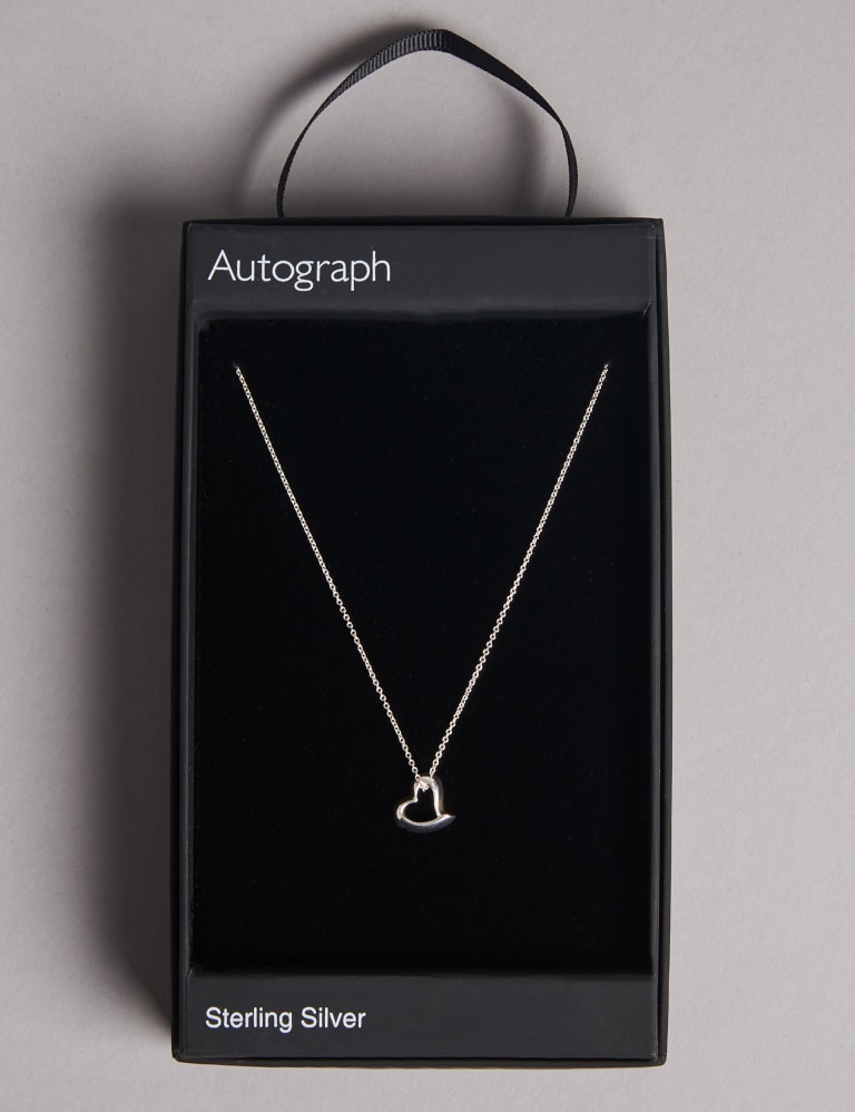 Marks and spencer silver clearance necklace