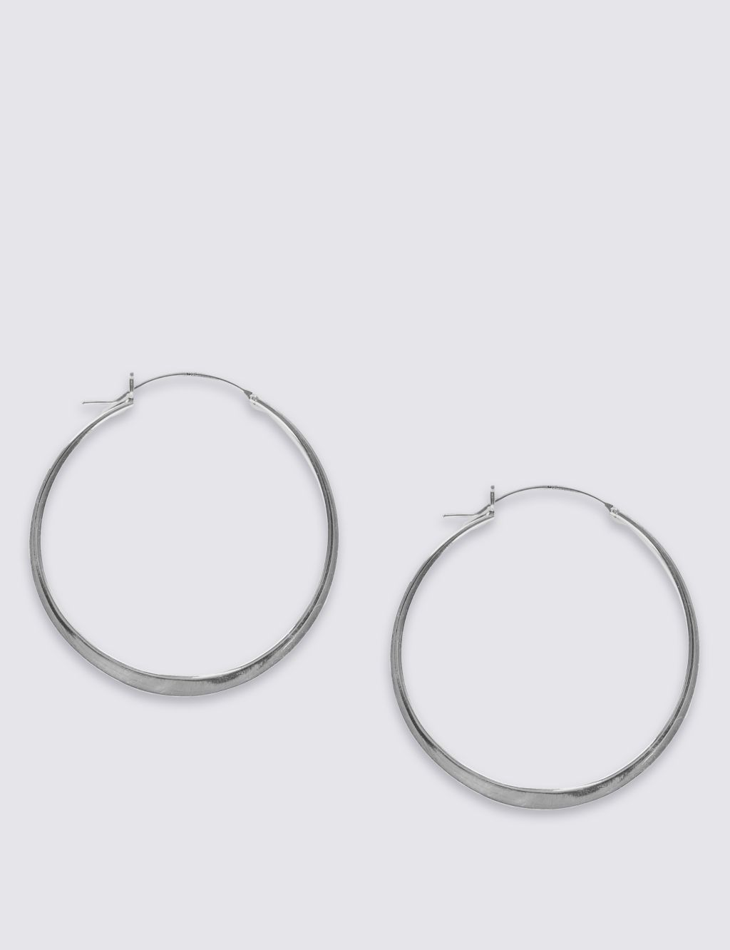 Sterling Silver Hoop Earrings 1 of 3
