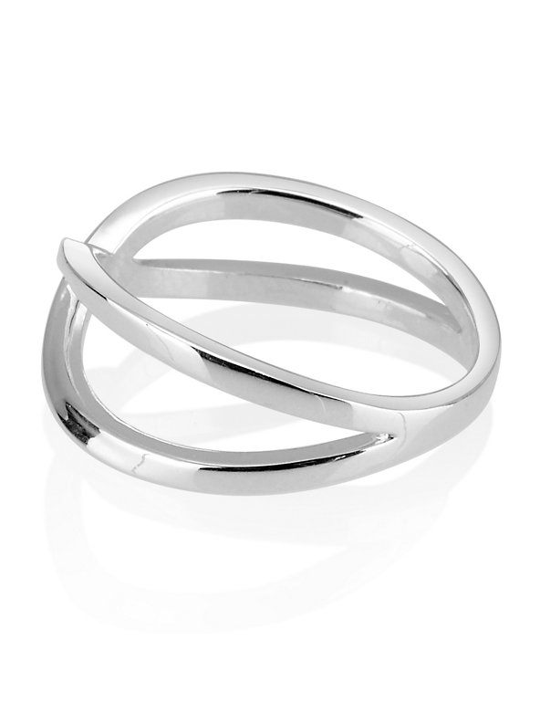 Sterling Silver Twisted Multi-Strand Ring Image 1 of 1