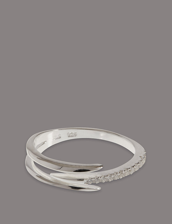 Sterling silver Entwined Ring Image 1 of 2