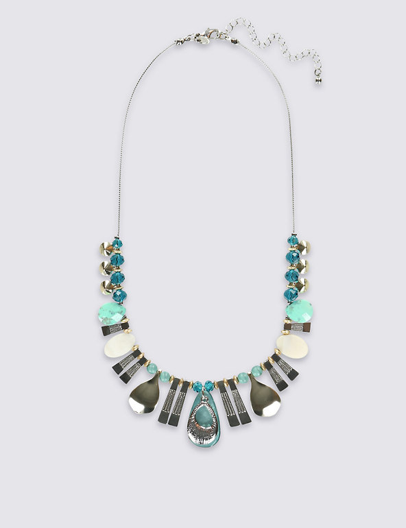 Stick & Oval Bead Necklace Image 1 of 1