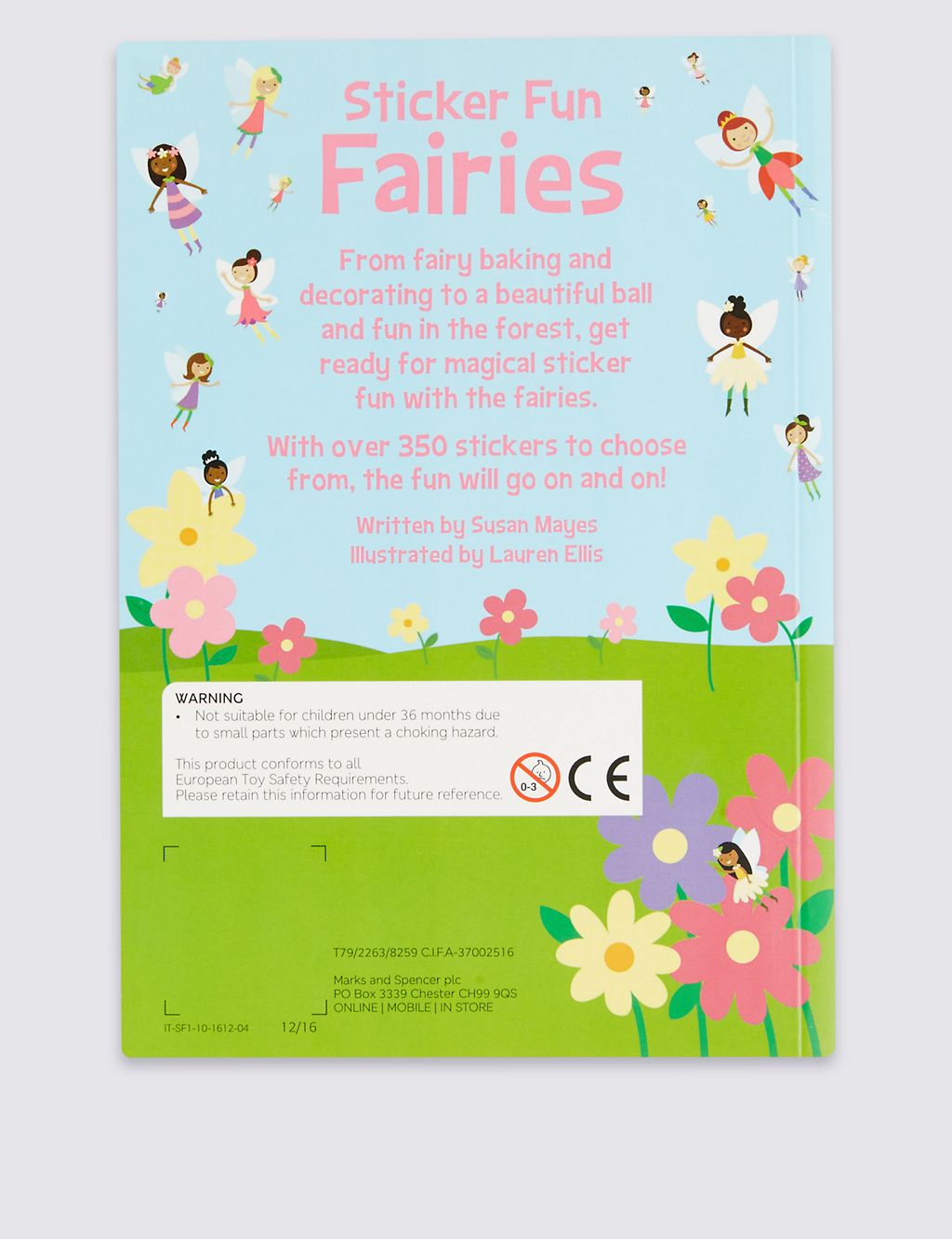 Sticker Fun Fairies Book 1 of 3