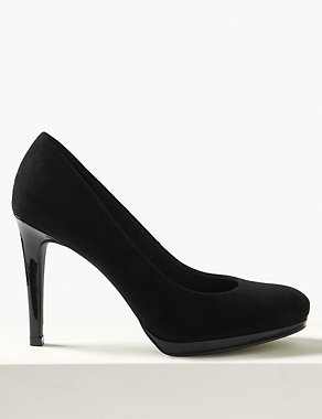 Stiletto Heel Court Shoes Image 2 of 5