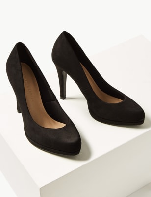 Platform Stiletto Heel Court Shoes