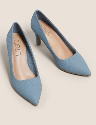 Stiletto Heel Pointed Court Shoes | M&S Collection | M&S