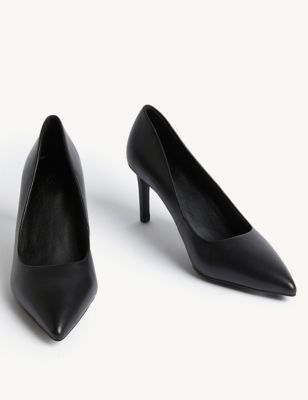 Stiletto Heel Pointed Court Shoes Image 2 of 3
