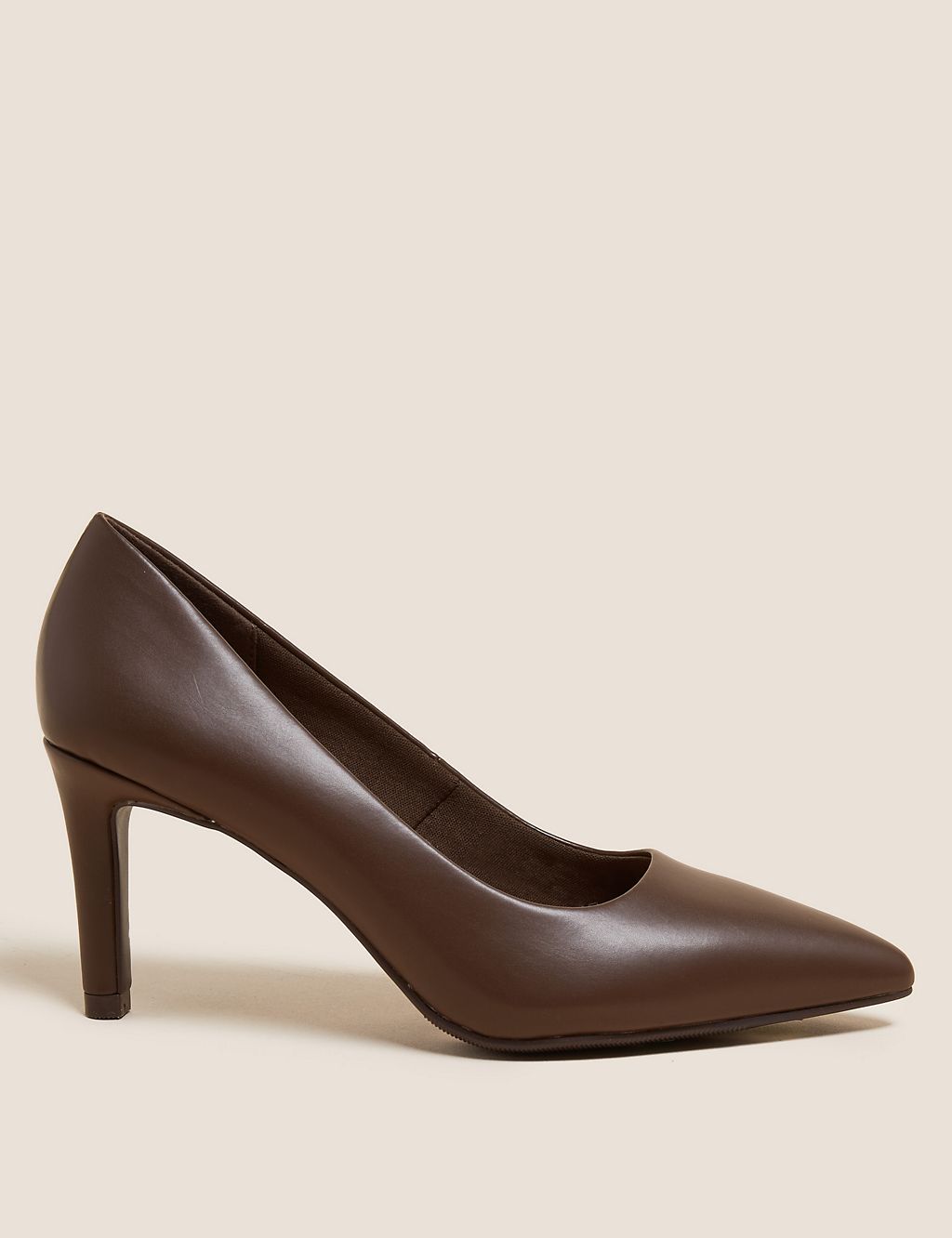 Stiletto Heel Pointed Court Shoes 1 of 4