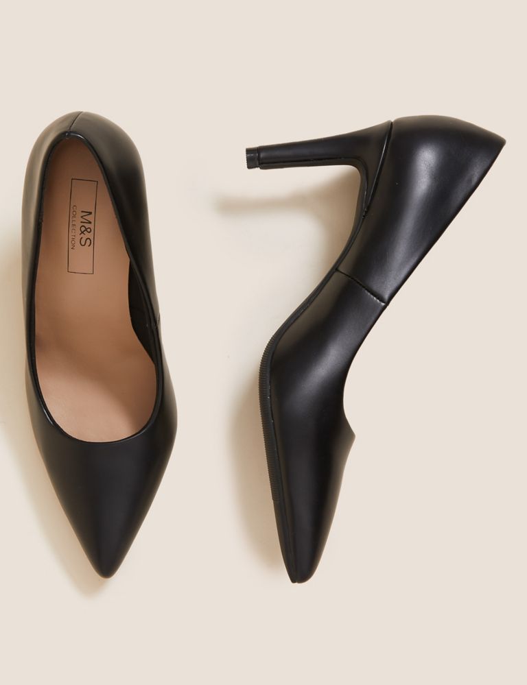 Stiletto Heel Pointed Court Shoes 3 of 4
