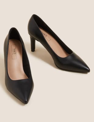 Stiletto Heel Pointed Court Shoes M&S Collection