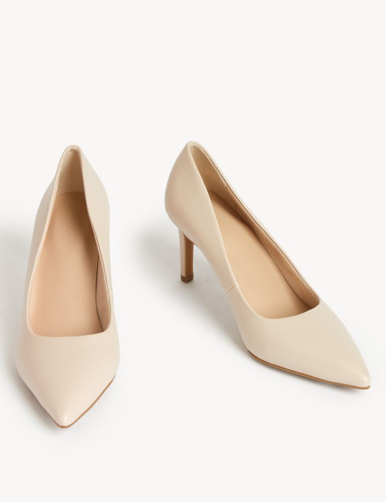 Stiletto Heel Pointed Court Shoes 2 of 3
