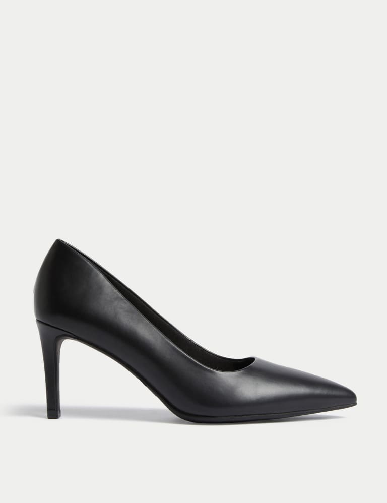 Stiletto Heel Pointed Court Shoes M S Collection M S