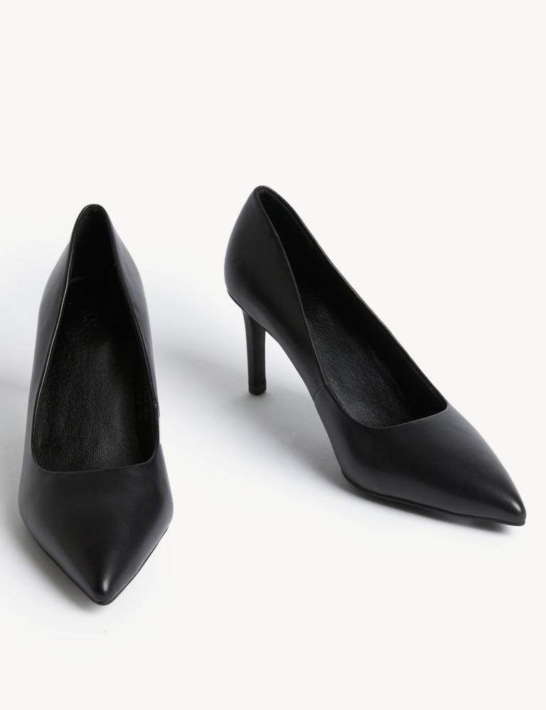 Stiletto Heel Pointed Court Shoes 2 of 3