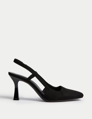 Divanne High Heels, Women's Pointed Toe High Heel Slip On Stiletto
