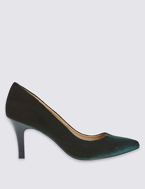 Stiletto Pointed Court Shoes with Insolia® Image 2 of 6