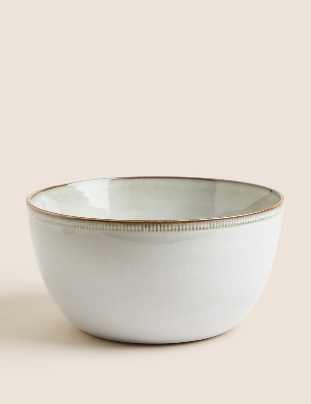 Stoneware Salad Bowl M&S X Fired Earth M&S