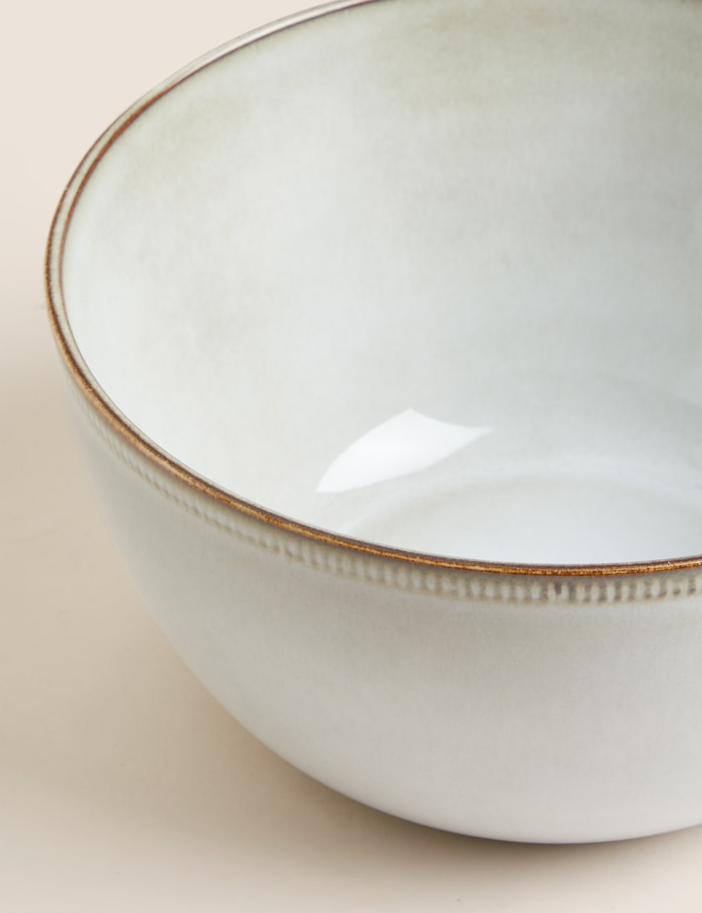 Stoneware Salad Bowl M&S X Fired Earth M&S
