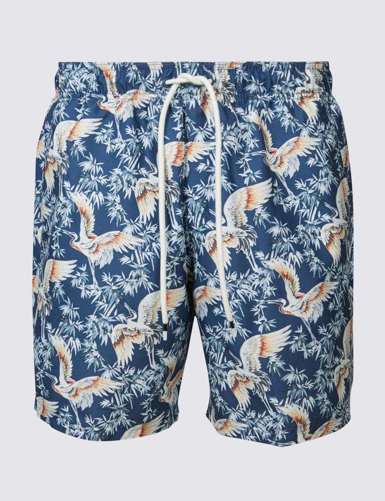 Stork Printed Quick Dry Swim Shorts 2 of 3
