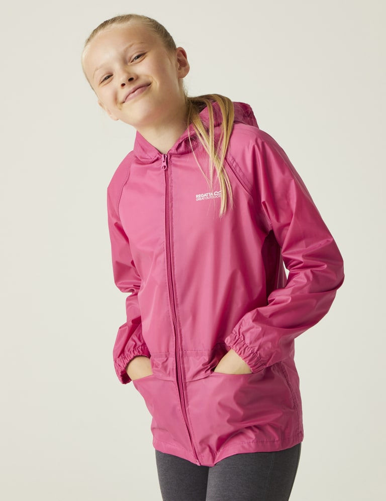 Stormbreak Waterproof Hooded Jacket (3-14 Yrs) 1 of 5