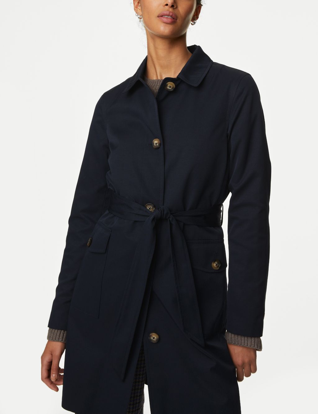Stormwear™ Belted Single Breasted Trench Coat 2 of 7