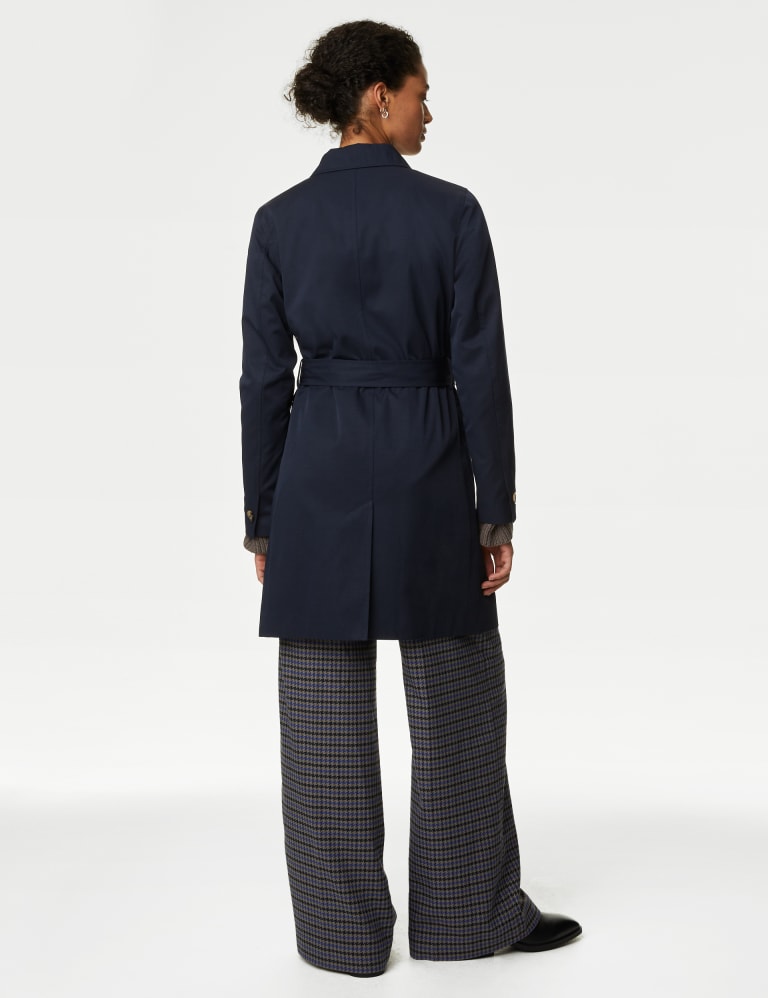 Stormwear Belted Single Breasted Trench Coat M S Collection M S