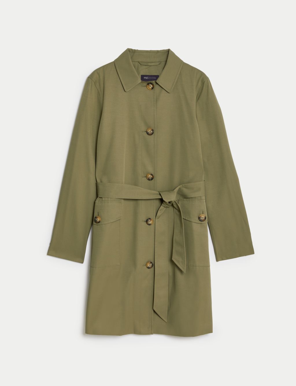 Stormwear™ Belted Single Breasted Trench Coat 1 of 8