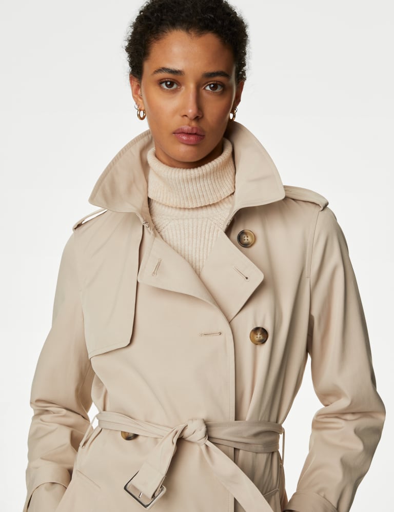 M&s trench clearance coat with stormwear