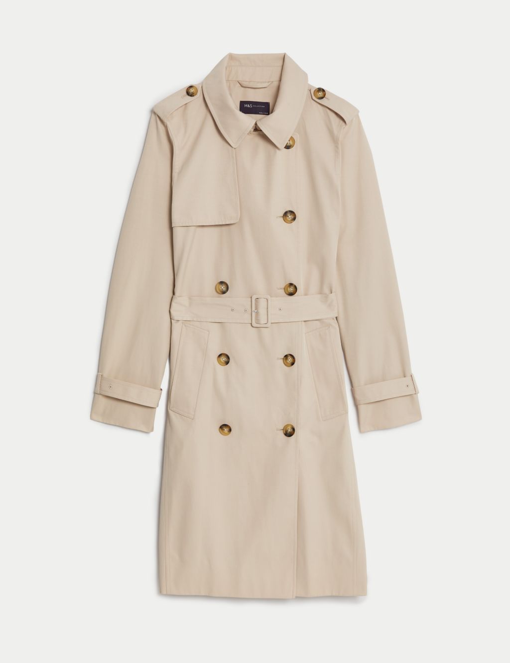 Stormwear™ Double Breasted Trench Coat | M&S Collection | M&S