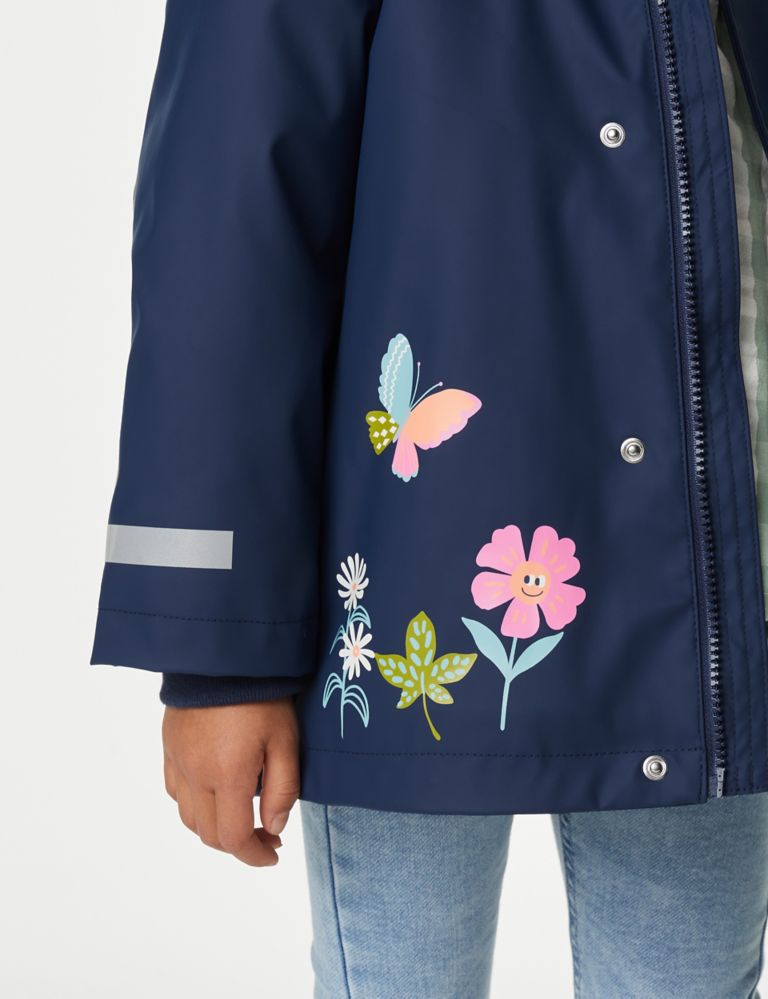 Stormwear™ Floral Hooded Fisherman Coat (2-8 Yrs) 4 of 7
