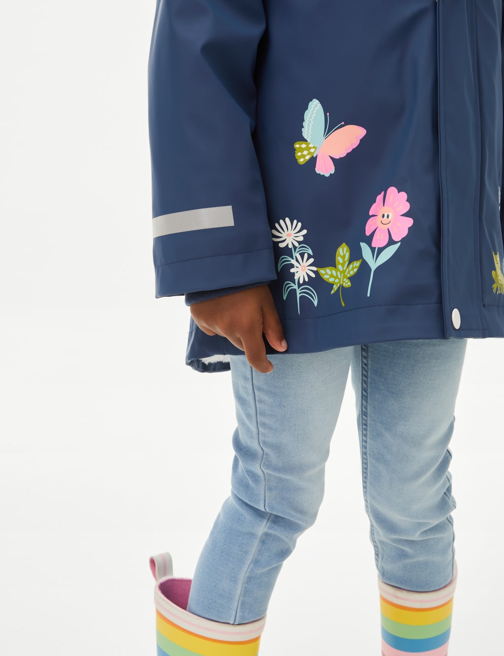 Stormwear™ Floral Hooded Fisherman Coat (28 Yrs) M&S Collection M&S