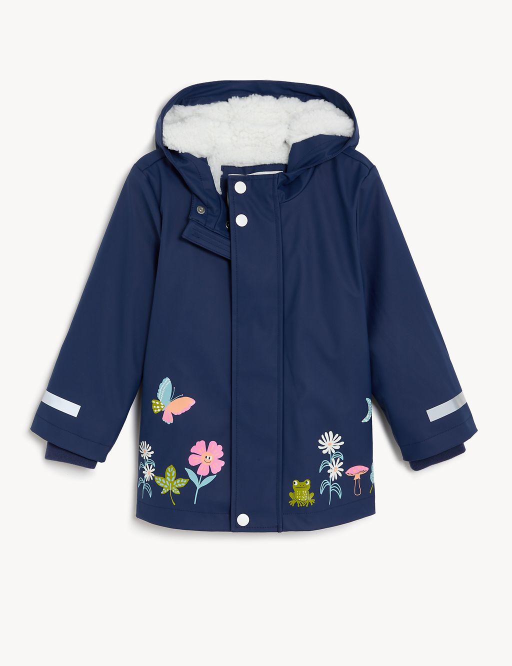 Stormwear™ Floral Hooded Fisherman Coat (2-8 Yrs) 1 of 7