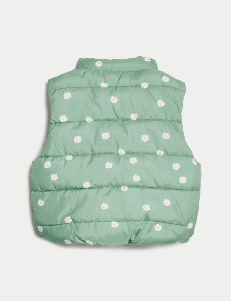 Stormwear™ Floral Padded Gilet (0-3 Yrs) 3 of 5