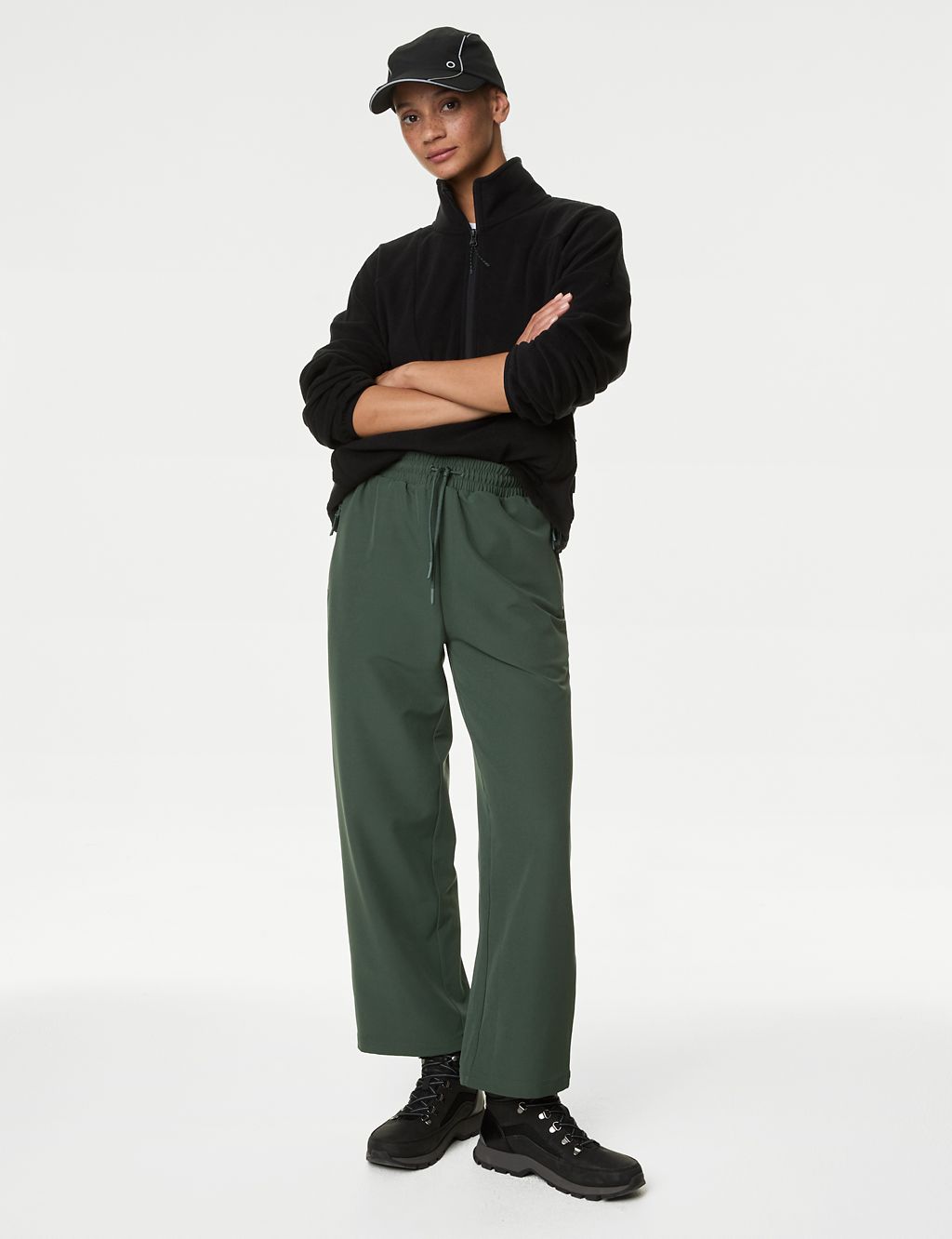 Stormwear™ High Waisted Cropped Walking Trousers 4 of 7