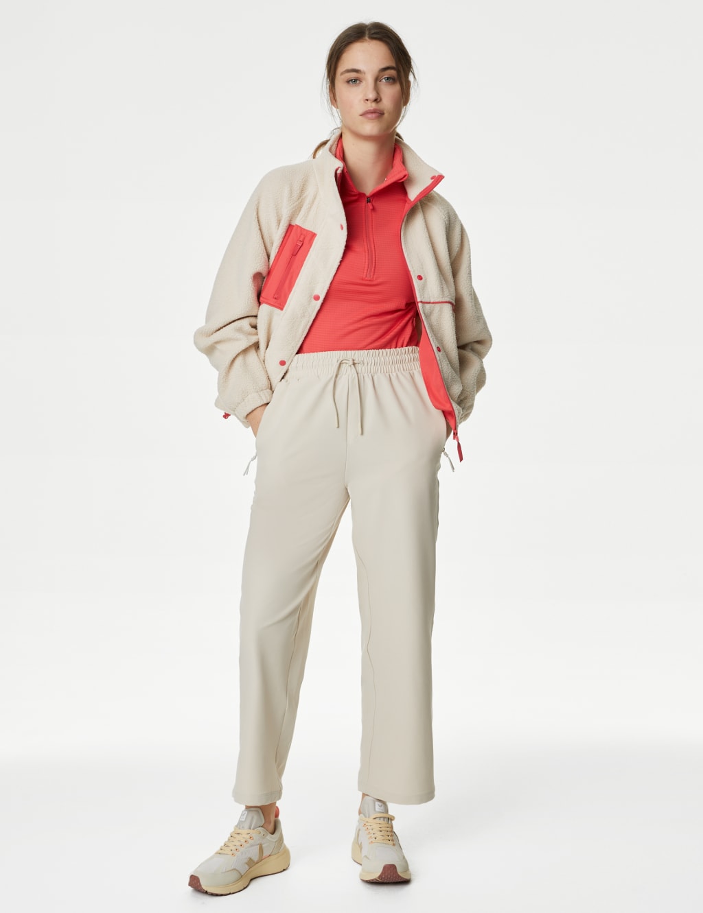 High waisted shop walking trousers