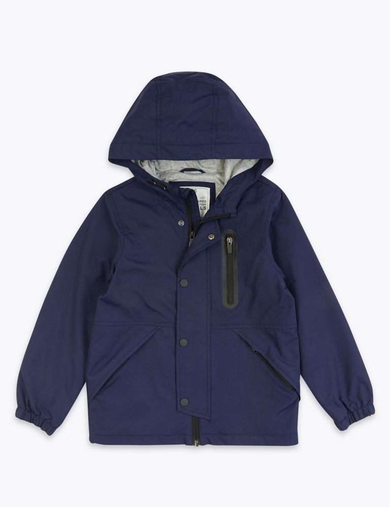 Stormwear™ Hooded Anorak Coat (6-16 Yrs) | M&S