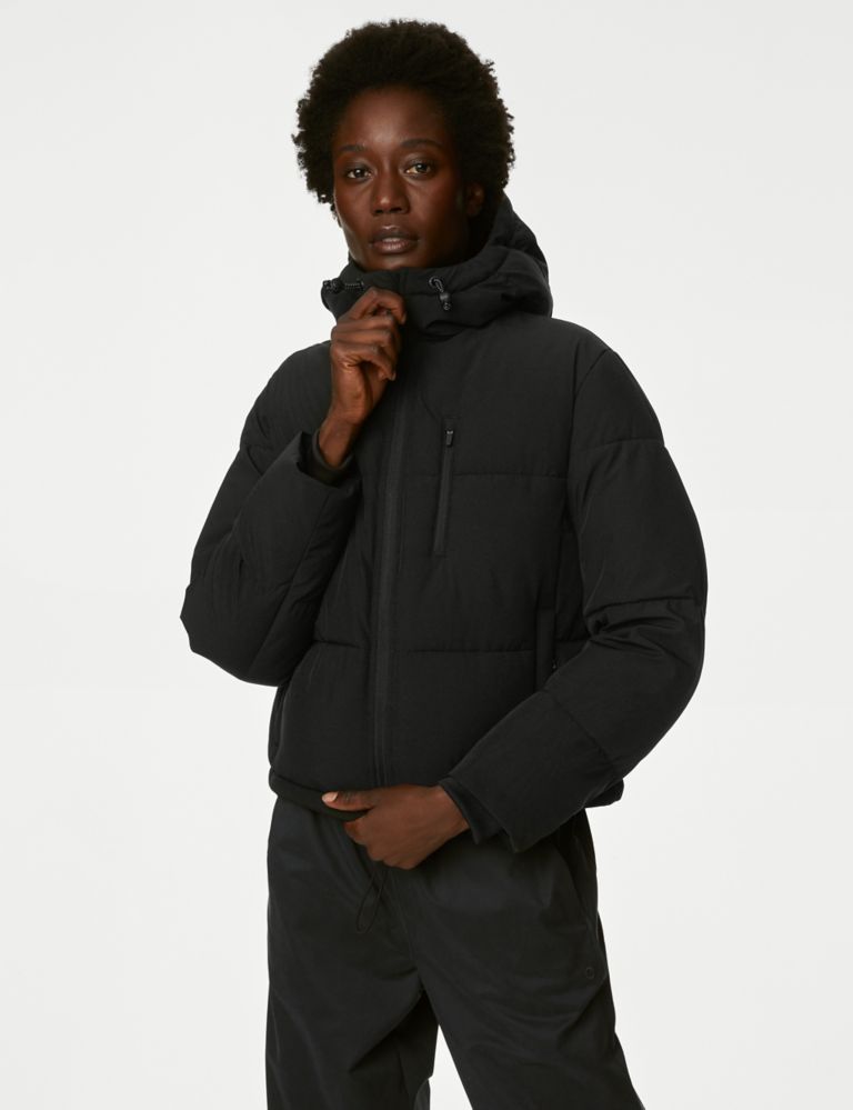 Stormwear™ Hooded Cropped Puffer | Goodmove | M&S