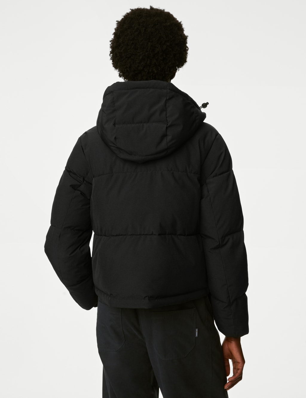 Beth hooded new arrivals crop bubble coat