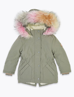 Stormwear™ Hooded Faux Fur Parka (2-7 Yrs) Image 2 of 6