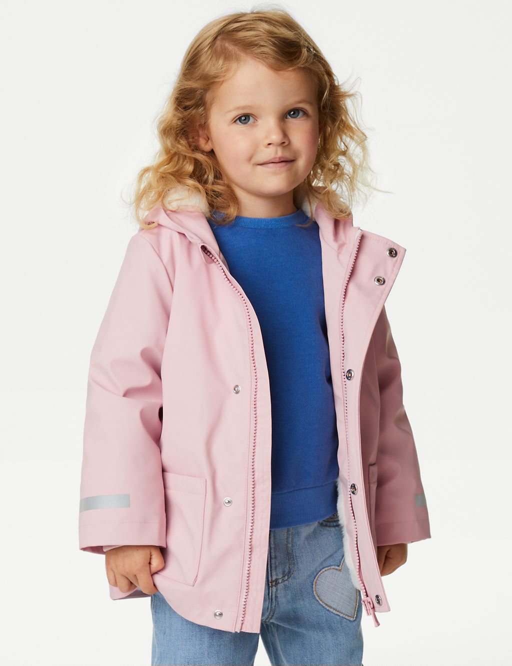 Stormwear™ Hooded Fisherman Coat (2-8 Yrs) | M&S Collection | M&S