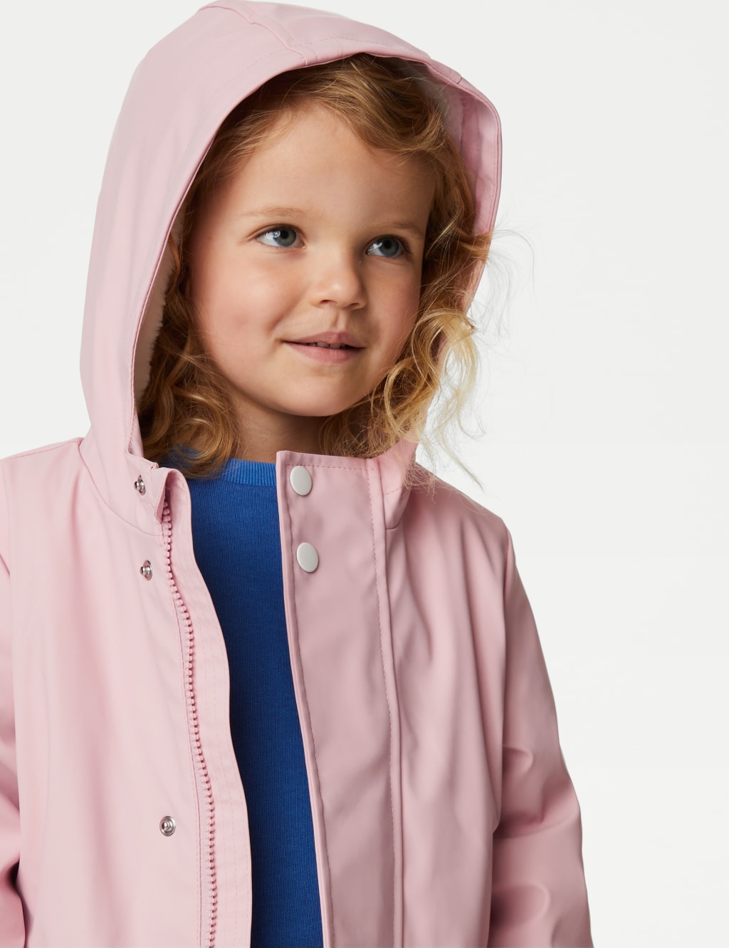 Girls fisherman coat top