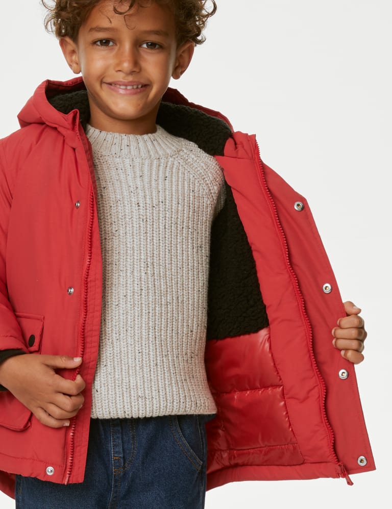 M&s boys coats shop