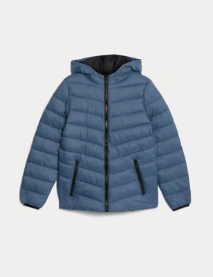 Stormwear™ Lightweight Hooded Padded Coat (6-16 Yrs) Image 2 of 8