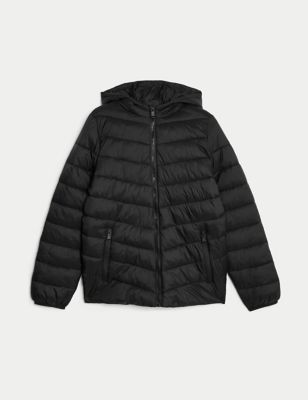 Stormwear™ Lightweight Hooded Padded Coat (6-16 Yrs) Image 2 of 5