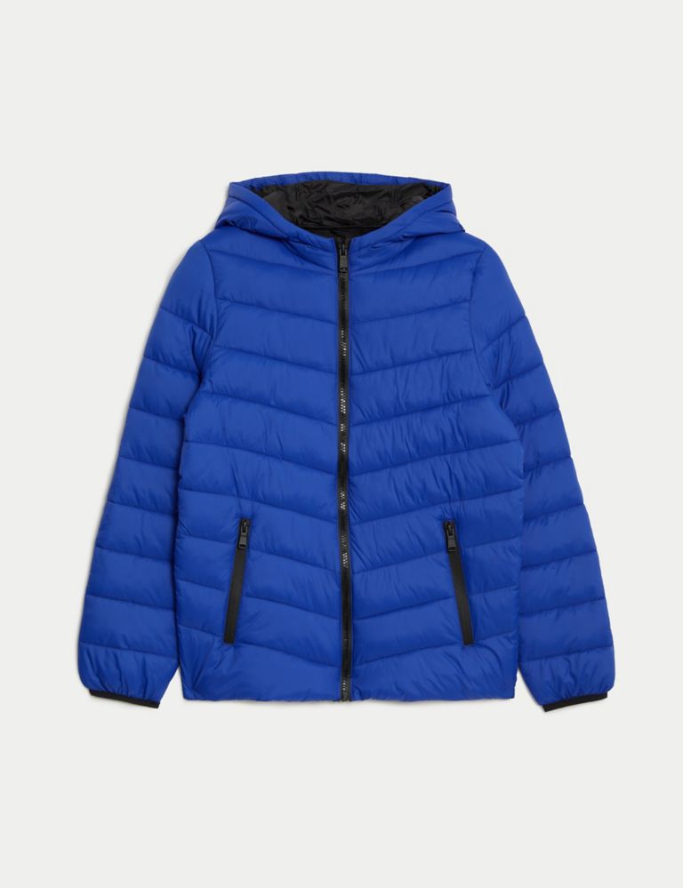 Stormwear™ Lightweight Hooded Padded Coat (6-16 Yrs) 2 of 7