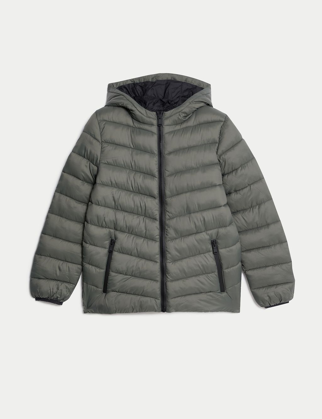 Stormwear™ Lightweight Hooded Padded Coat (6-16 Yrs) 1 of 7