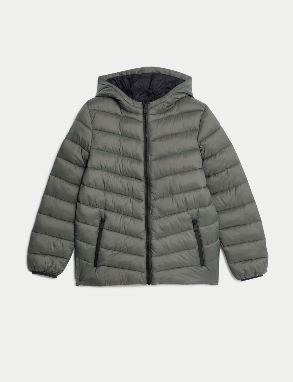 Stormwear™ Lightweight Hooded Padded Coat (6-16 Yrs) 1 of 7