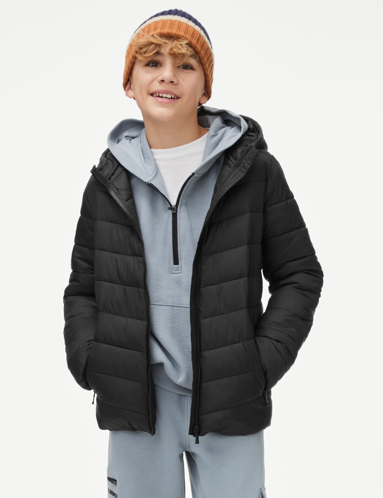 Stormwear™ Lightweight Hooded Padded Coat (6-16 Yrs) | M&S Collection | M&S